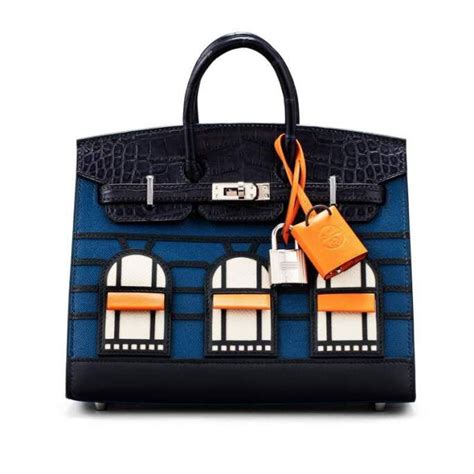 sac hermes bleu|hermes birkin most expensive 2023.